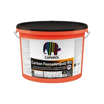 Декоративна бяла мазилка K20 25 кг Carbon Fassadenputz CAPAROL