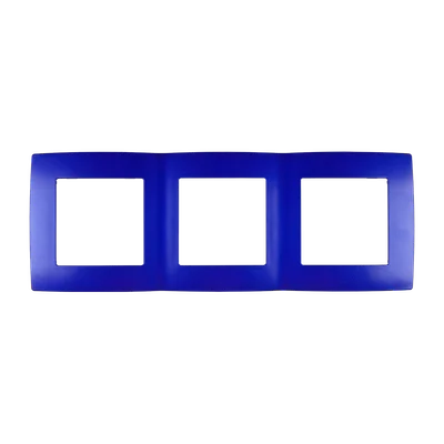 Панел CITY троен, син