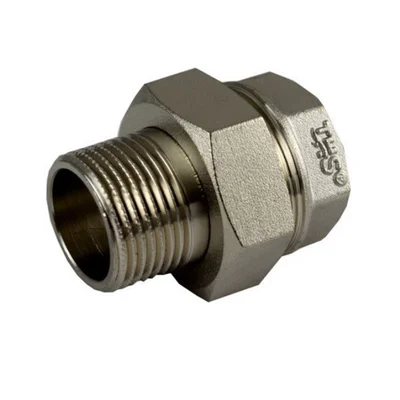 Прав радиаторен холендър никел 1/2" THS THERMOSTYLE