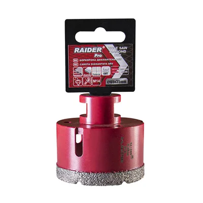 Боркорона Diamond Dry M14 Ø65 мм - Raider