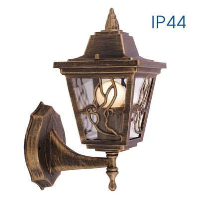 Фенер с долен носач Lyon WU003/AB IP44 VIVALUX