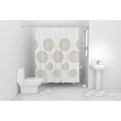 Дозатор за течен сапун Лейла бял INTER CERAMIC