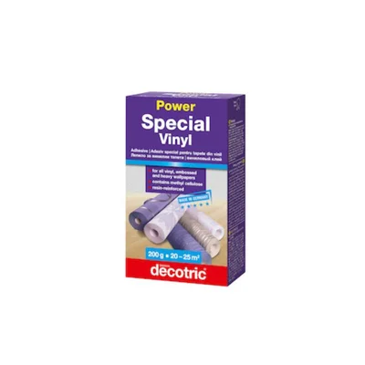 Лепило за винилни тапети Power Special 0.200кг DECOTRIC