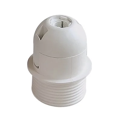 Фасунга бяла полурезбована VIVALUX