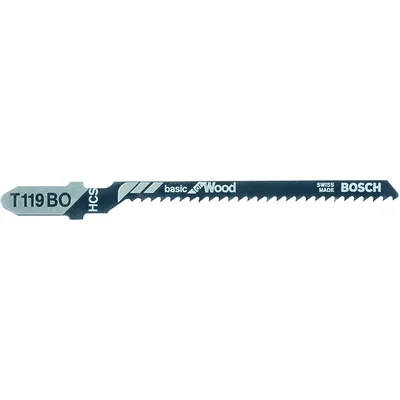 Нож за зеге 1 бр T 119 BO дърво BOSCH