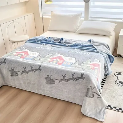 Одеяло 200x230 см Снежна Коледа