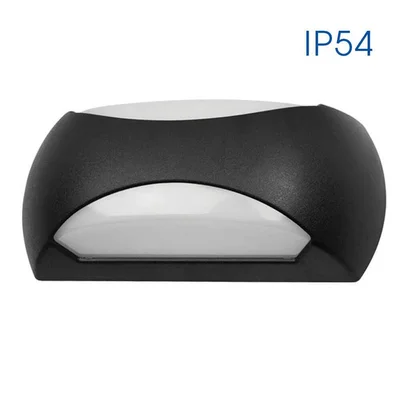 Влагозащитено осветително тяло CAPRI/X LED 12W BK CL 4000K