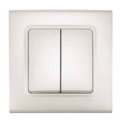 Двоен ключ сх. 5 LINNERA LIFE перлено бял VIKO