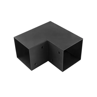 Конзола за пергола GPL 120 122x226x224 мм черна DOMAX