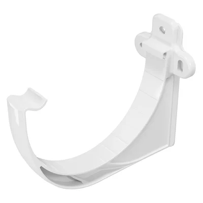 Скоба за улук Ф125 мм бяла REGENAU