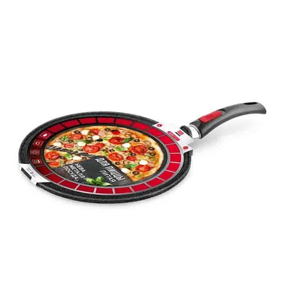 Tиган за пица с подвижна дръжка ø32 см НЕВА МЕТАЛЛ ПОСУДА