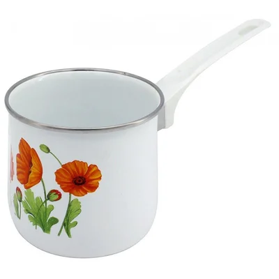 Емайлирано джезве с цветя 500 мл SAPIR