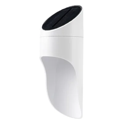 LED соларна лампа 1 W 6000 K IP44 бяла OPTONICA