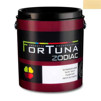 Тебеширена боя винтидж - жълта- Fortuna 250 мл