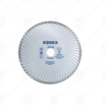 Диамантен диск Турбо 115мм за сухо рязане RODEX