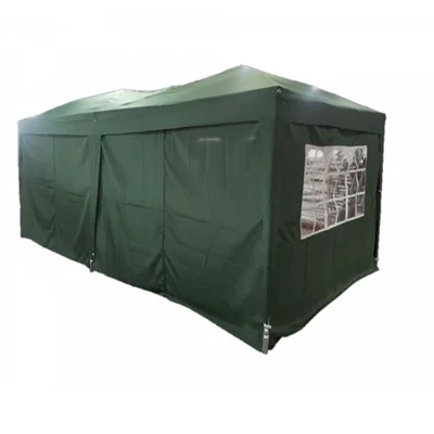 Сгъваема шатра 3x6 м зелена - MY GARDEN