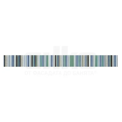 Фриз 5x50 см Универсал райе зелен 2471 KAI