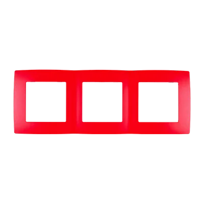 Панел CITY троен, червен