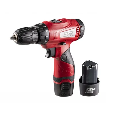 Акумулаторна бормашина с 2 скорости 12 V RD-CDL35 RAIDER