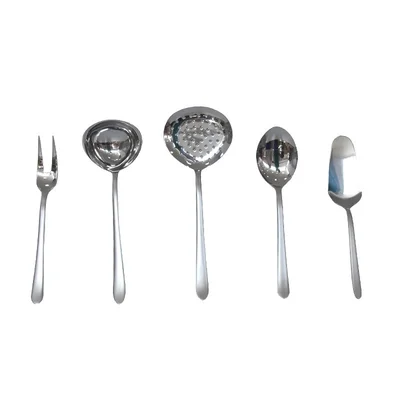 Прибори за сервиране Pladies мат - 5 части