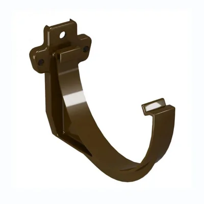 Скоба за улук ф80 мм Classic 120 кафява DEVOREX