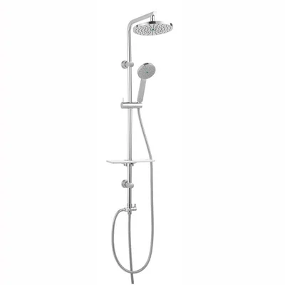 Душ-комплект с глава за тропически дъжд овал Amiga Verdeline Ferro