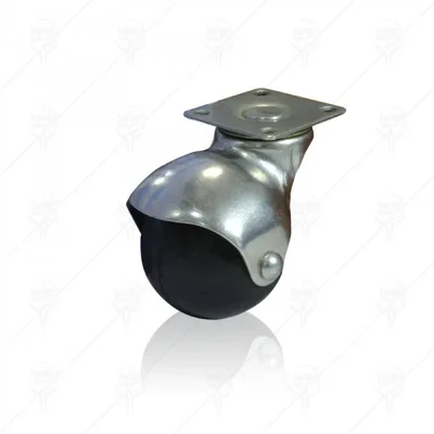 Мебелно колело метал топка с планка 50мм  PREMIUMFIX