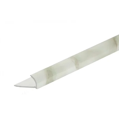 Лайстна за външен ъгъл 10 мм 2.5 м светлосив мрамор CEZAR