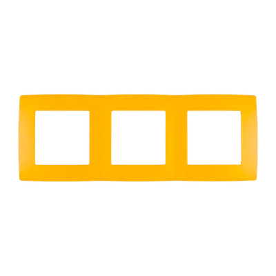 Панел CITY троен, жълт