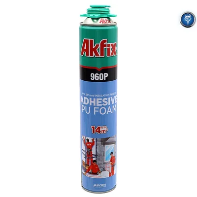 Пистолетно лепило за топлоизолация 960p akfix 850гр