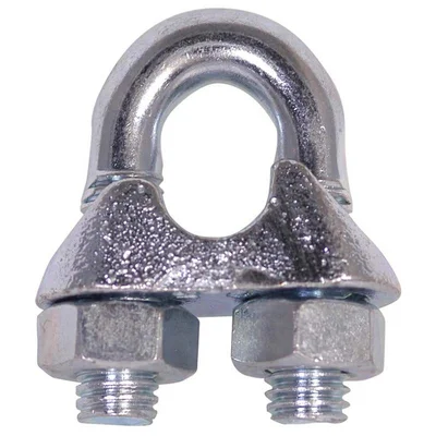 Скоба жабка за стоманено въже Ø16 мм