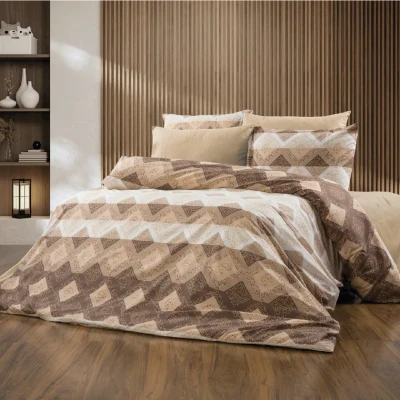 Спален комплект 4 части Модерна геометрия COTTON GARDEN