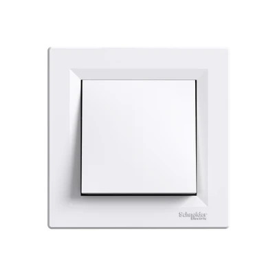 Двуполюсен ключ 10 АX 250 V бял Asfora