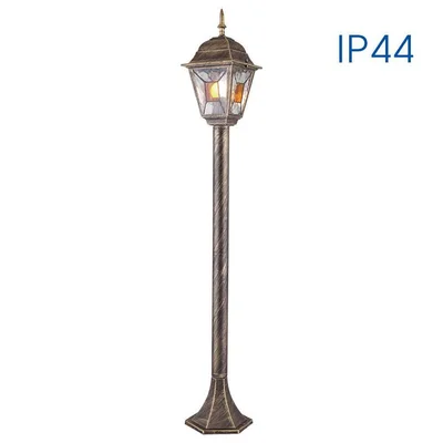 Фенер със стълб античен месинг Murano VIVALUX