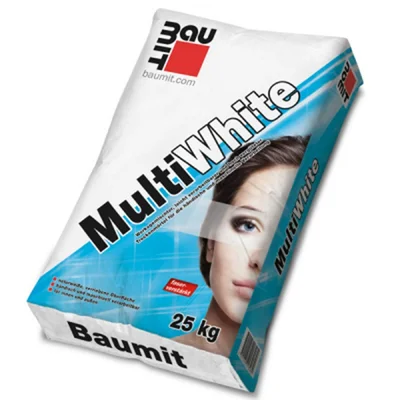 Реновираща шпакловка MultiWhite 25 кг бяла BAUMIT