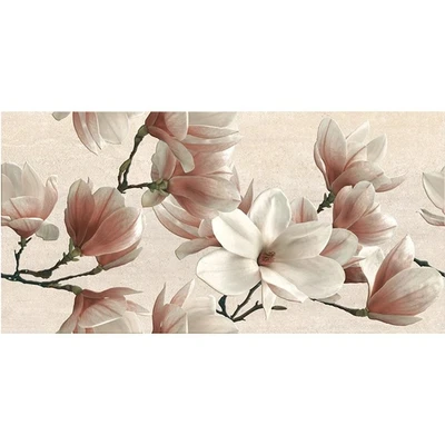 Декор плочка 25x50 см Рея Магнолия бежова 2726 KAI