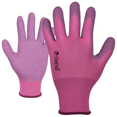 Дамски ръкавици топени в латекс CATLLEY PURPLE №8