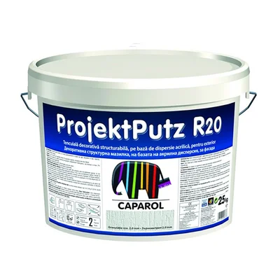 Мазилка caparol projektputz r20/к15 25 кг 900337/8