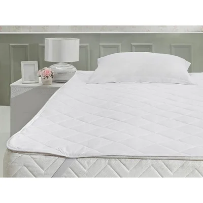 Протектор за матрак 90x200 см 100% памук бял ZAMBAK