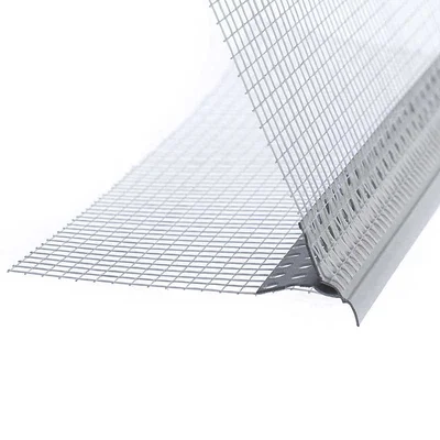 PVC ъгъл за свод с мрежа 2.5м VESTAL