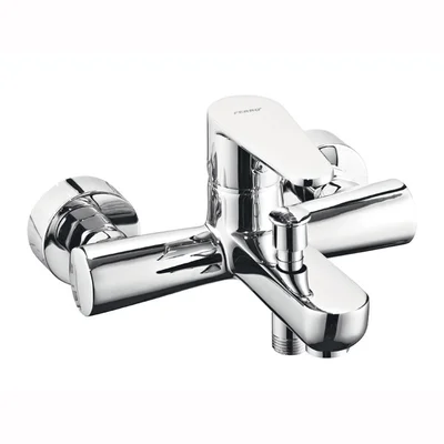 Стенен смесител за вана Algeo хром FERRO