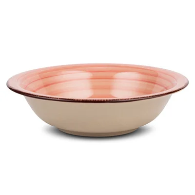 Чиния за супа "Lines Terra Cotta" 21 см NAVA