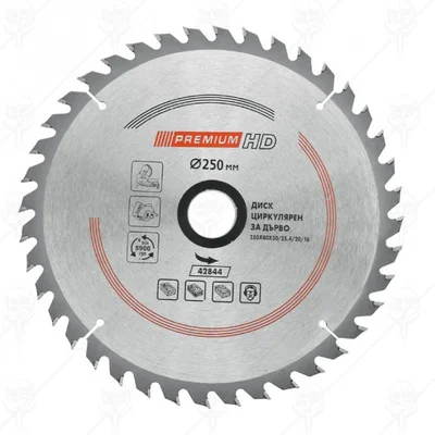 Диск циркулярен за дърво 200х30мм 40 зъба PREMIUM