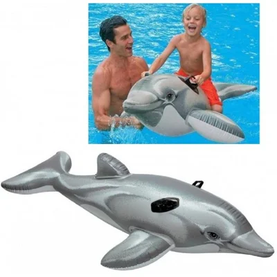 Надуваем малък делфин 175х66 см INTEX