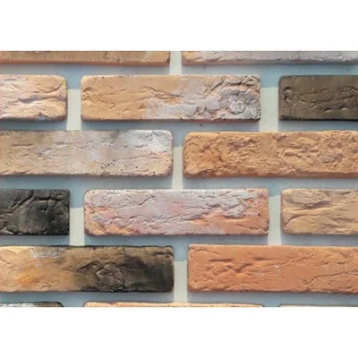 Декоративна облицовъчна тухла Старинна охра 25x6x1,5 см DECCON