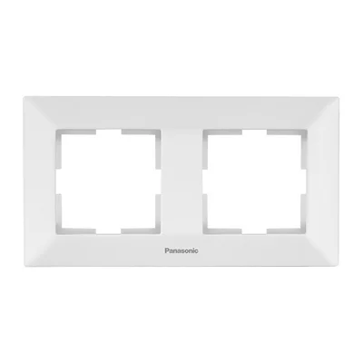 Двойна рамка Arkedia Slim бяла PANASONIC
