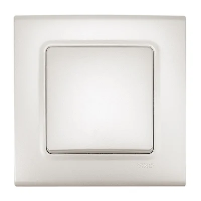 Единичен ключ сх. 1 LINNERA LIFE перлено бял VIKO