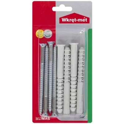 Комплект дюбели за тухла с винт 10Х115 с фрезенкова глава