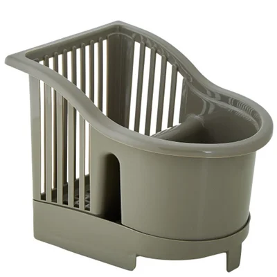 Поставка за прибори 17х13х14 см какао АЛЕАНА