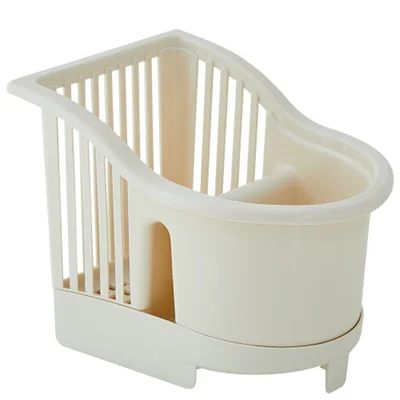 Поставка за прибори 17х13х14см бяла роза АЛЕАНА